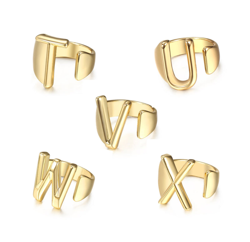 INITIAL STEEL ring