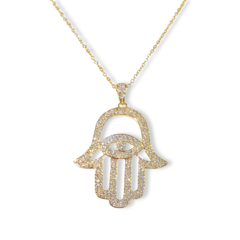 LARGE HAMSA necklace