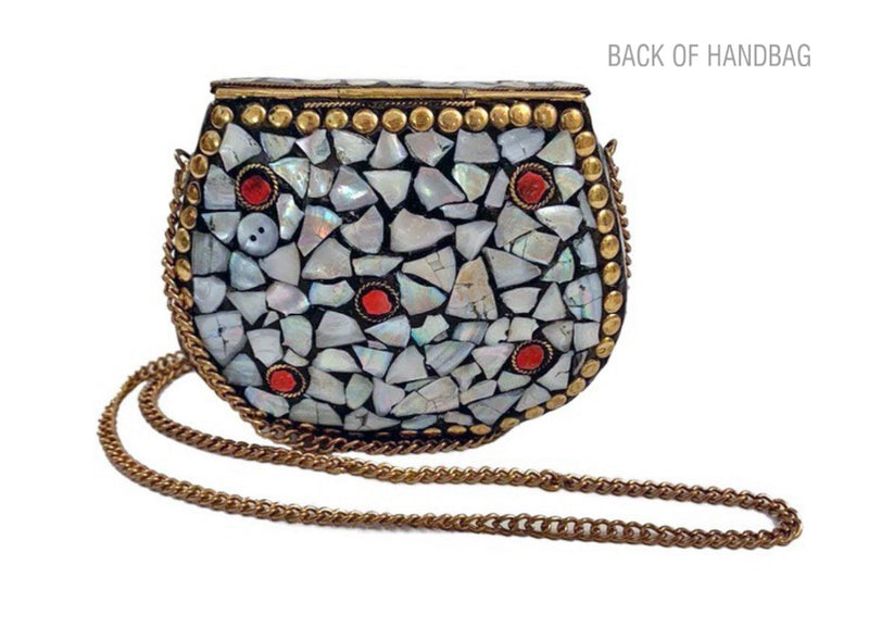 GREY STONE handbag