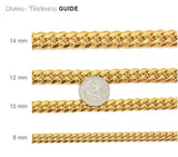 CUBAN STEEL 12MM chain