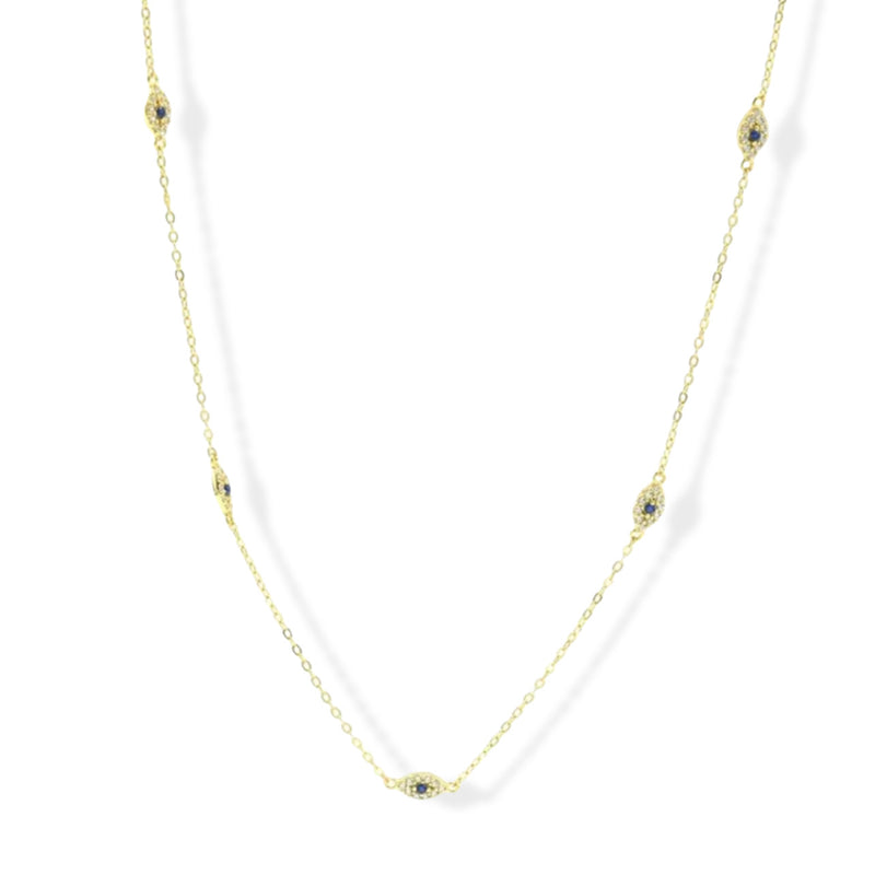 EVIL EYE BY THE YARD necklace