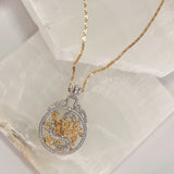 CIRCLE ENERGY DRAGON necklace